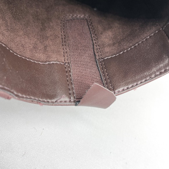 Sam Edelman Womens 8.5M Sylvia Knee High Boots Brown Leather Heels Tall Boho - Picture 11 of 13